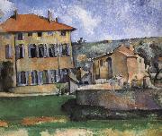 Paul Cezanne farms and housing USA oil painting artist